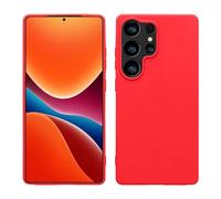 kwmobile Housse Compatible avec Samsung Galaxy S25 Ultra Coque - Housse de téléphone Protection Souple en Silicone - Rose Fluo