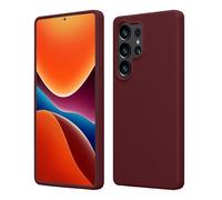 kwmobile Housse Compatible avec Samsung Galaxy S25 Ultra Coque - Housse de téléphone Protection Souple en TPU Silicone - Bordeaux Violet