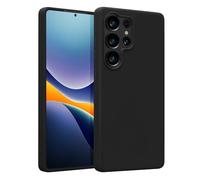 kwmobile Housse Compatible avec Samsung Galaxy S25 Ultra Coque - Housse de téléphone Protection Souple en TPU Silicone - Noir