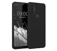 kwmobile Housse Compatible avec TCL 30 E / 30 SE Coque - Housse de téléphone Protection Souple en Silicone - Noir Mat