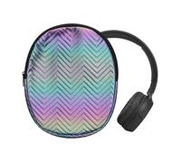 kwmobile Housse Compatible avec Tune 600 / 500BT / 510BT / 450 étui - Housse de Protection Souple en Similicuir pour Casque Audio 23,5 x 20 cm - Multicolore
