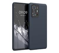 kwmobile Housse Compatible avec Xiaomi 11T / 11T Pro Coque - Housse de téléphone Protection Souple en Silicone - Myrtille