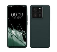 kwmobile Housse Compatible avec Xiaomi 13T / 13T Pro Coque - Housse de téléphone Protection Souple en TPU Silicone - Vert Mousse