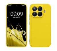 kwmobile Housse Compatible avec Xiaomi 15T Pro Coque - Housse de téléphone en TPU avec Protection Appareil Photo - Jaune radieux