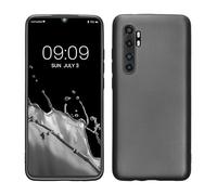 kwmobile Housse Compatible avec Xiaomi Mi Note 10 Lite Coque - Housse de téléphone Protection Souple en TPU - Gris métallique