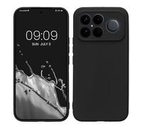 kwmobile Housse Compatible avec Xiaomi Poco F8 Ultra Coque - Housse de téléphone en TPU avec Protection Appareil Photo - Noir Mat