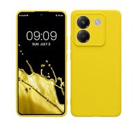 kwmobile Housse Compatible avec Xiaomi Poco M7 Pro 5G Coque - Housse de téléphone en TPU avec Protection Appareil Photo - Jaune radieux