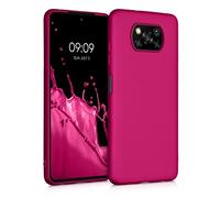 kwmobile Housse Compatible avec Xiaomi Poco X3 NFC/Poco X3 Pro Coque - Housse de téléphone Protection Souple en TPU - Rose métallique