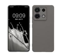 kwmobile Housse Compatible avec Xiaomi Redmi Note 13 Pro 5G / Poco X6 5G Coque - Housse de téléphone en TPU avec Protection Appareil Photo - Stone Dust