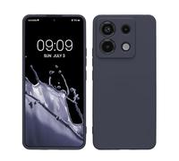 kwmobile Housse Compatible avec Xiaomi Redmi Note 13 Pro 5G / Poco X6 5G Coque - Housse de téléphone en TPU avec Protection Appareil Photo - Deep Ocean