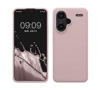 kwmobile Housse Compatible avec Xiaomi Redmi Note 13 Pro+ 5G / Redmi Note 13 Pro Plus 5G Coque - Housse de téléphone Protection Souple en TPU Silicone - Nude Lilac