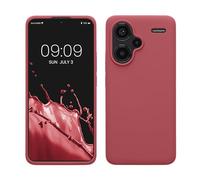 kwmobile Housse Compatible avec Xiaomi Redmi Note 13 Pro+ 5G / Redmi Note 13 Pro Plus 5G Coque - Housse de téléphone Protection Souple en TPU Silicone - Rose foncé