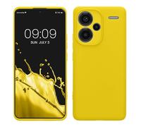 kwmobile Housse Compatible avec Xiaomi Redmi Note 13 Pro Plus 5G Coque - Housse de téléphone en TPU avec Protection Appareil Photo - Jaune radieux