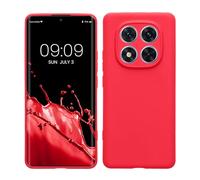 kwmobile Housse Compatible avec Xiaomi Redmi Note 14 Pro 5G / Poco X7 Coque - Housse de téléphone en TPU avec Protection Appareil Photo - Rose Fluo