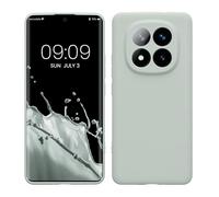 kwmobile Housse Compatible avec Xiaomi Redmi Note 14 Pro+ 5G / Redmi Note 14 Pro Plus 5G Coque - Housse de téléphone en TPU avec Protection Appareil Photo - Cool Mint
