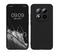 kwmobile Housse Compatible avec Xiaomi Redmi Note 15 Pro 5G Coque - Housse de téléphone en TPU avec Protection Appareil Photo - Noir Mat