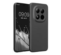 kwmobile Housse Compatible avec Xiaomi Redmi Note 15 Pro+ 5G / Poco M8 Pro 5G Coque - Housse de téléphone Protection Souple en TPU - Gris métallique