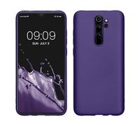 kwmobile Housse Compatible avec Xiaomi Redmi Note 8 Pro Coque - Housse de téléphone Protection Souple en TPU - Bleu Violet métallique