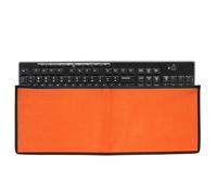 kwmobile Housse De Clavier Compatible avec Logitech MK270 Wireless Étui De Clavier - Housse avec Fermeture Éclair - Orange