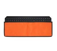 kwmobile Housse De Clavier Compatible avec Logitech MX Keys Wireless Étui De Clavier - Housse avec Fermeture Éclair - Orange