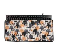 kwmobile Housse de Protection pour Clavier Logitech G512/G513 Carbon Tactile/Linear/GX Blue - Housse 48,4 x 15,4 cm Anti Poussière - Protège-Clavier - Couverture de Clavier