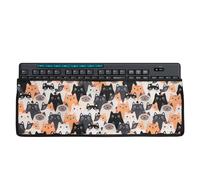 kwmobile Housse de Protection pour Clavier Logitech MK270 Wireless - Housse 46,5 x 16,3 cm Anti Poussière - Protège-Clavier - Couverture de Clavier