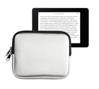 kwmobile Housse de Protection pour Liseuse - Étui de Protection 17,5 x 14,7 cm pour E-Reader en Néoprène - argenté