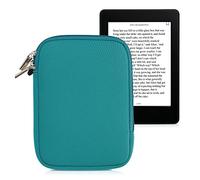 kwmobile Housse de Protection pour Liseuse - Étui de Protection 17 x 12 x 2 cm pour E-Reader en Néoprène - pétrole