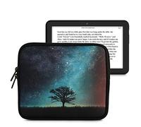 kwmobile Housse de Protection pour Liseuse - Étui de Protection pour E-Reader en Néoprène - Bleu-Gris-Noir