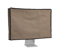 kwmobile Housse écran Ordinateur Compatible avec 24-26" Moniteur - Protection d'écran PC Moniteur en néoprène - Beige