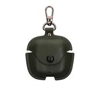 kwmobile Housse en Similicuir Compatible avec Huawei FreeBuds SE 2 - Étui de Protection pour Écouteurs - Coque Vert foncé