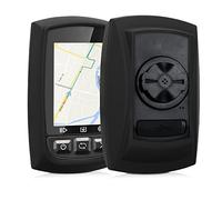 kwmobile Housse GPS vélo Compatible avec IGPSPORT iGS50E / iGS50 - Protection boitier navigateur - Étui en Silicone Noir