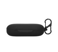 kwmobile Housse pour écouteurs Compatible avec Anker Soundcore AeroFit - Coque de Protection en Silicone - Noir