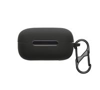kwmobile Housse pour écouteurs Compatible avec Anker Soundcore C40i - Coque de Protection en Silicone - Noir
