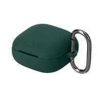 kwmobile Housse pour écouteurs Compatible avec Anker soundcore Liberty Buds - Coque de Protection en Silicone - Vert foncé