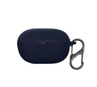 kwmobile Housse pour écouteurs Compatible avec Anker Soundcore Life A3i - Coque de Protection en Silicone - Bleu foncé