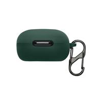 kwmobile Housse pour écouteurs Compatible avec Anker soundcore P40i - Coque de Protection en Silicone - Vert foncé