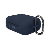 kwmobile Housse pour écouteurs Compatible avec Anker Soundcore P41i - Coque de Protection en Silicone - Bleu foncé