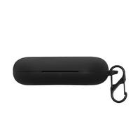 kwmobile Housse pour écouteurs Compatible avec Anker Soundcore V20i - Coque de Protection en Silicone - Noir