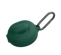 kwmobile Housse pour écouteurs Compatible avec Anker Soundcore V40i - Coque de Protection en Silicone - Vert foncé