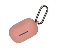 kwmobile Housse pour Écouteurs Compatible avec Bose QuietComfort Earbuds Coque - Coque de Protection en Silicone - Rose foncé