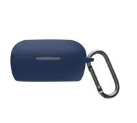 kwmobile Housse pour écouteurs Compatible avec Bose QuietComfort Earbuds - Coque de Protection en Silicone - Bleu foncé