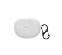 kwmobile Housse pour écouteurs Compatible avec Bose Ultra Open Earbuds - Coque de Protection en Silicone - Blanc