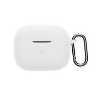kwmobile Housse pour écouteurs Compatible avec Bowers & Wilkins Pi6 / Pi8 - Coque de Protection en Silicone - Blanc