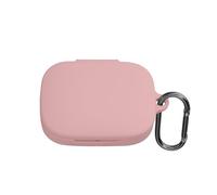 kwmobile Housse pour écouteurs Compatible avec Honor Earbuds Open - Coque de Protection en Silicone - Rose Ancien