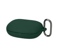 kwmobile Housse pour écouteurs Compatible avec JBL Endurance Peak 4 - Coque de Protection en Silicone - Vert foncé