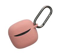 kwmobile Housse pour Écouteurs Compatible avec JBL Tune Flex 2 Coque - Coque de Protection en Silicone - Rose foncé