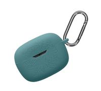 kwmobile Housse pour Écouteurs Compatible avec JBL Wave Beam/Beam 2 / Wave 200TWS Coque - Coque de Protection en Silicone - Bleu Vert