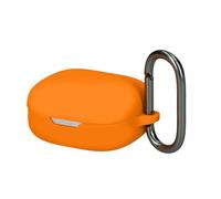 kwmobile Housse pour écouteurs Compatible avec JBL Wave Flex/Wave Flex 2 - Coque de Protection en Silicone - Orange