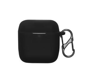 kwmobile Housse pour écouteurs Compatible avec Marshall Minor IV/Minor 4 - Coque de Protection en Silicone - Noir